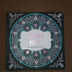 Mandala colouring book